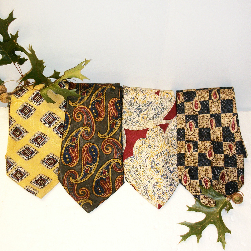 4 Meeting Street Men's Silk Ties Made in Italy